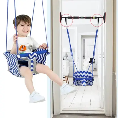 SwingJoy™ viseća dečija ljuljaška sa zateznom šipkom