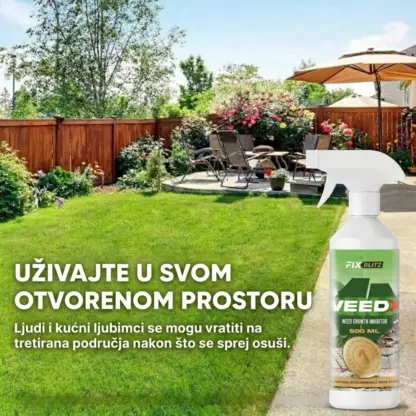 WeedX™ – 100% prirodni proizvod za suzbijanje korova
