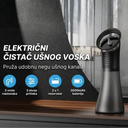 Električni set za čišćenje ušiju EarPure™