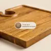PuzzleTray™ set drvenih poslužavnika u obliku puzli PuzzleTray™