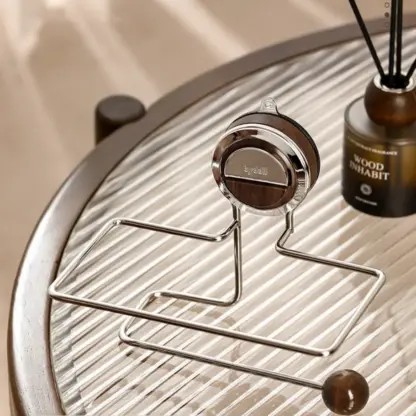 VeloraLuxe™ držač toalet papira sa vakuumskom čašicom i policom