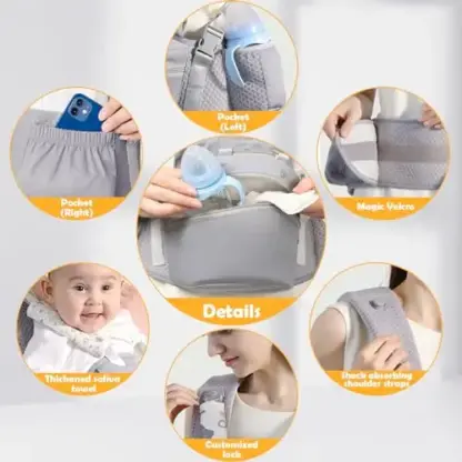 BabyHip™ Nosiljka za bebe sa sedištem na kukovima