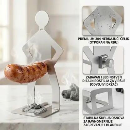 GrillBoyz™ zabavni držači za kobasice – 3 komada