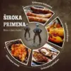 GrillBoyz™ zabavni držači za kobasice – 3 komada
