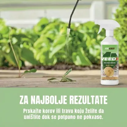 WeedX™ – 100% prirodni proizvod za suzbijanje korova