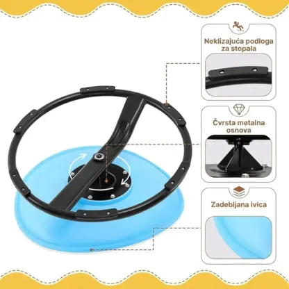 Dečija rotirajuća stolica TwisterSeat™-middle