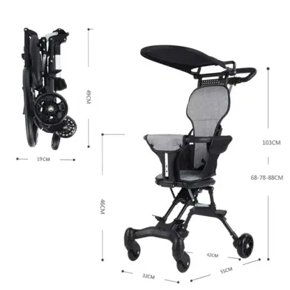 BabyStar™ Mini sklopiva kolica za bebe-middle
