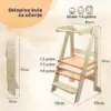 BabyTower™ drveni podesivi toranj za učenje-middle