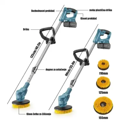 Električna četka za čišćenje BrushLux™-middle