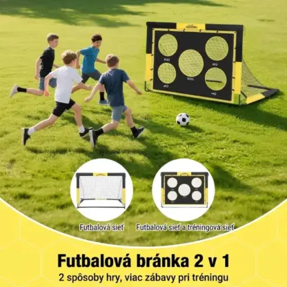SoccerShot™ detská futbalová bránka s terčom