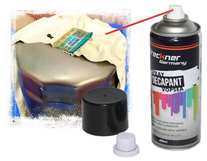 Sprej na odstraňovanie farby z kovu PAINTSTRIPPER™