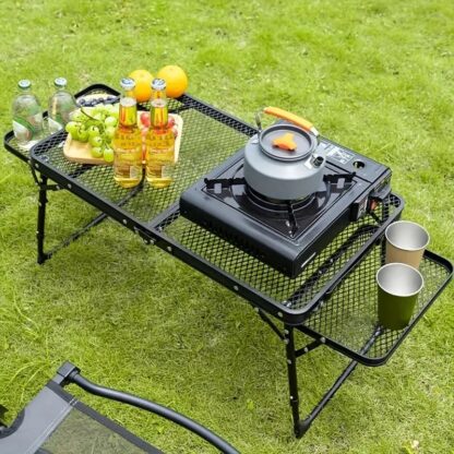 CampMax™ Skladací vonkajší sieťovaný stôl