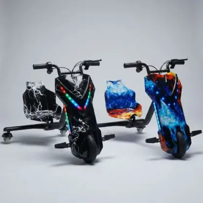 DriftMax™ elektrický trojkolesový drift kart