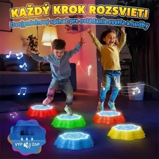 SensoryStep™ LED senzorické nášľapné kamene