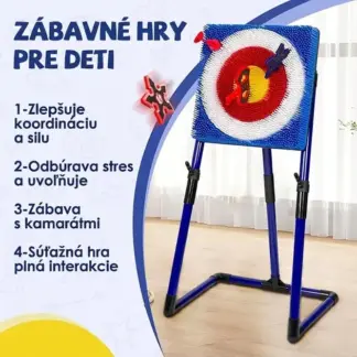 AimStrike™ detská hra na hádzanie sekier a šurikenov