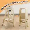 BabyTower™ drevená nastaviteľná učebná veža