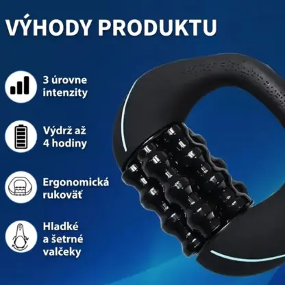 RolloMax™ elektrický telový masážny valec