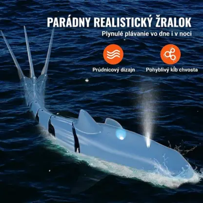 JawHunter™ hračka žraloka bieleho na diaľkové ovládanie