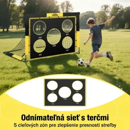 SoccerShot™ detská futbalová bránka s terčom