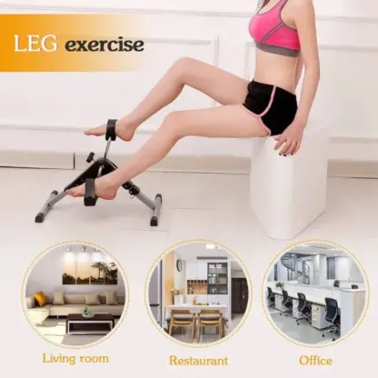 PedalFlex™ mini skladací bicykel s pedálmi a počítadlom