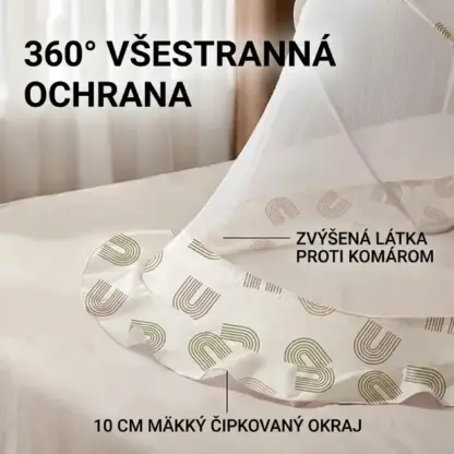 ItchyBarrier™ skladacia detská moskytiéra