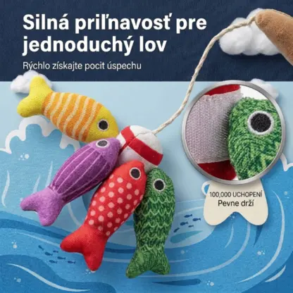 HookaPlay™ Montessori rybárska a triediaca hra pre batoľatá