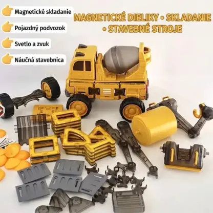 MagnaFleet™ 8 v 1 magnetická stavebnica