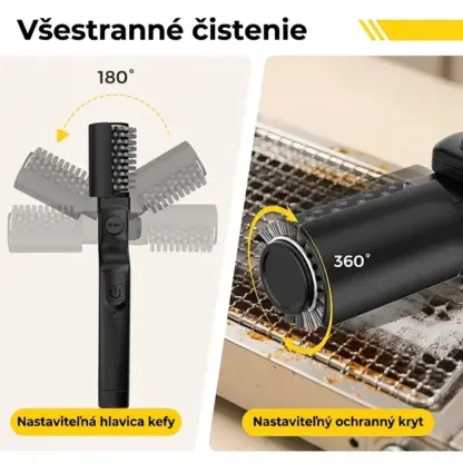 CharBlaze™ elektrická čistiaca kefa na gril