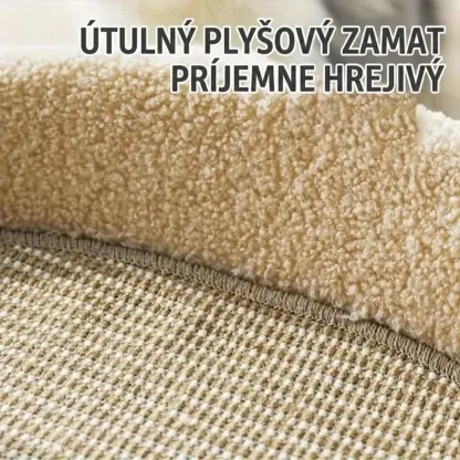 SlashNap™ škrabacie ležadlo pre mačky v tvare pohovky