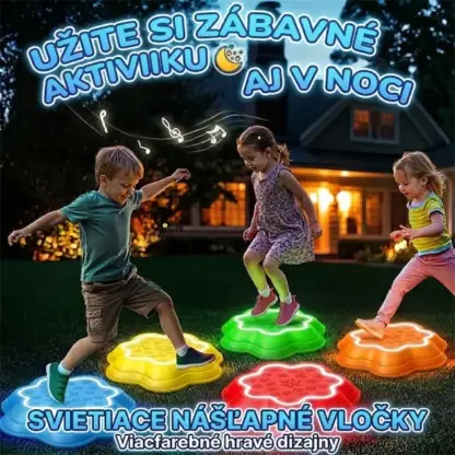 SensoryStep™ LED senzorické nášľapné kamene