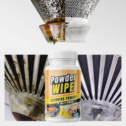 Výkonný viacúčelový čistiaci prášok PowderWipe