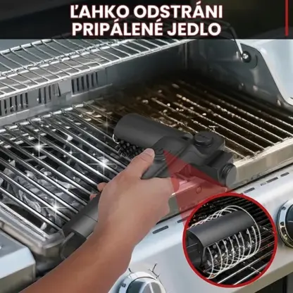 CharBlaze™ elektrická čistiaca kefa na gril