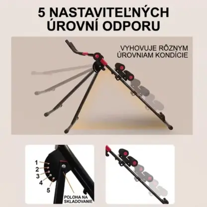 AbFlex™ posilňovací stroj na brušné svaly