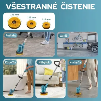 Elektrická čistiaca kefa BrushLux™