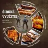 GrillBoyz™ zábavné grilovacie držiaky na klobásy – sada 3 ks