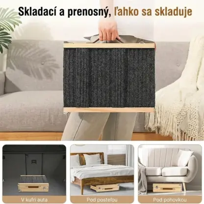 PawClimb™ skladacia nastaviteľná rampa pre psa