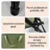 ComfyCamper™ skladacia polstrovaná kempingová sedačka