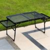 CampMax™ Skladací vonkajší sieťovaný stôl
