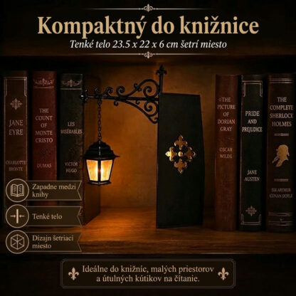 ShelfWisp™ duchárska lampa na poličku – 2 ks
