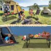 CampMax™ Skladací vonkajší sieťovaný stôl
