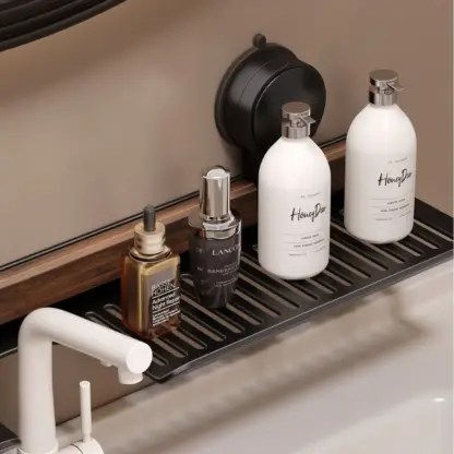 TapRack™ nástenný držiak na kohútik s prísavkou