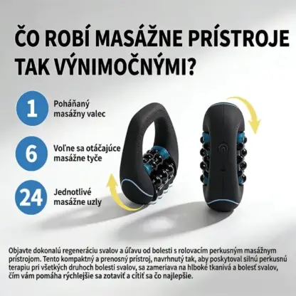 RolloMax™ elektrický telový masážny valec
