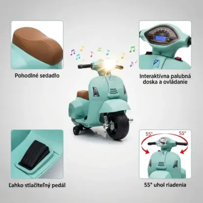 Vespeon™ detská elektrická kolobežka-middle