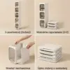 5-vrstvový stohovateľný úložný regál GapStack™-middle