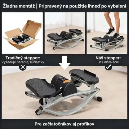 StepRocks™ hojdačka s elastickými pásmi-middle