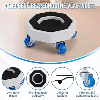 FurnyFlex™ sada nábytkových prepravných koliesok-middle