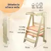 BabyTower™ drevená nastaviteľná učebná veža-middle