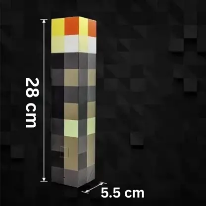 MineTorch™ 7-farebná LED nabíjateľná nástenná lampa-middle