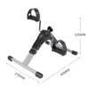 PedalFlex™ mini skladací bicykel s pedálmi a počítadlom-middle